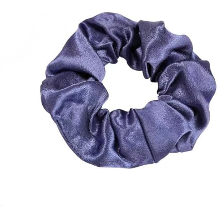 6 Pieces Soft Satin Hair Eraser Set for Women Girls Soft Hair Eraser Set Anti Tangle Elasticity Perfect Hold Silky Touch Elegant - Image 1
